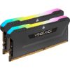  Зображення Пам'ять DDR4  16GB  3200MHz PC4-25600  (Kit of 2x8GB)  Corsair Vengeance RGB PRO SL  Black) 